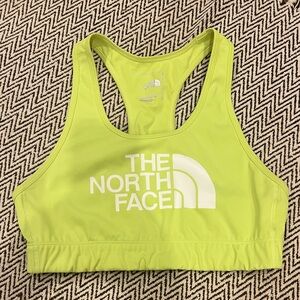The North Face Lime Green Sports Bra